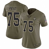 Women Nike Saints 75 Andrus Peat Olive Salute To Service Limited Jersey Dzhi,baseball caps,new era cap wholesale,wholesale hats